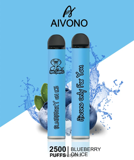 Blueberry On Ice Aivono AIM SNAKE 2500 V2D4299 | Aivono Vape Price